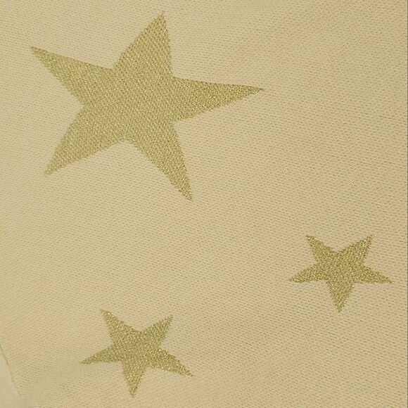 Torrid Hooded Sweater Tunic Womens Plus Size 1X Metallic Gold Stars Fall Winter - Picture 9 of 10